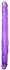 Фиолетовый двусторонний фаллоимитатор 14 Inch Double Dildo - 35 см. 