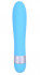 Голубой классический вибратор Precious Passion Vibrator - 17 см.